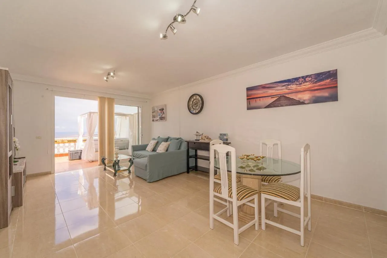 Premium Penthouse 105M2,Bali Bed,Heated Pool,Best Sunsets Costa Adeje  Apartmán Costa Adeje (Tenerife)