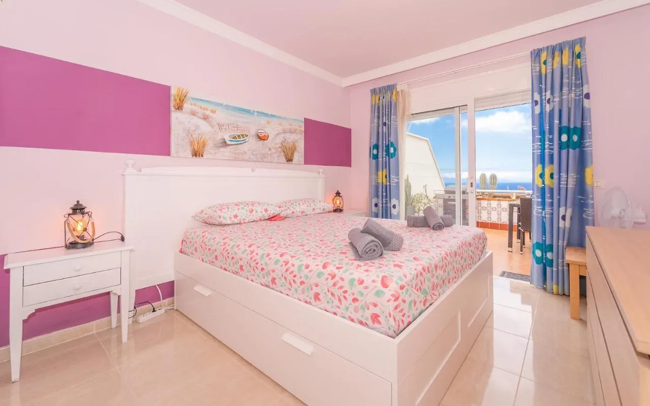 Premium Penthouse 105M2,Bali Bed,Heated Pool,Best Sunsets Costa Adeje  Apartmán