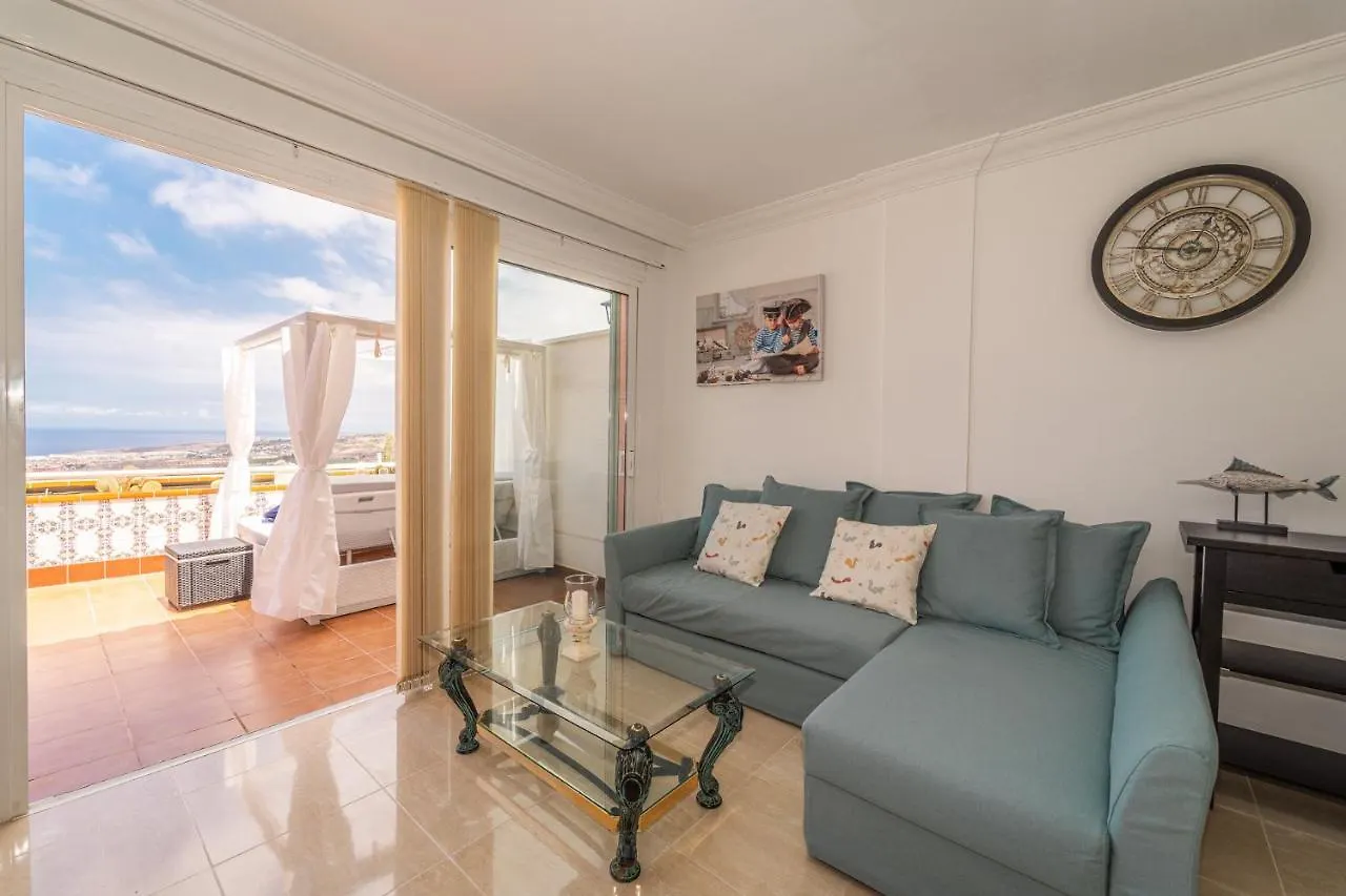 Premium Penthouse 105M2,Bali Bed,Heated Pool,Best Sunsets Costa Adeje  Španělsko