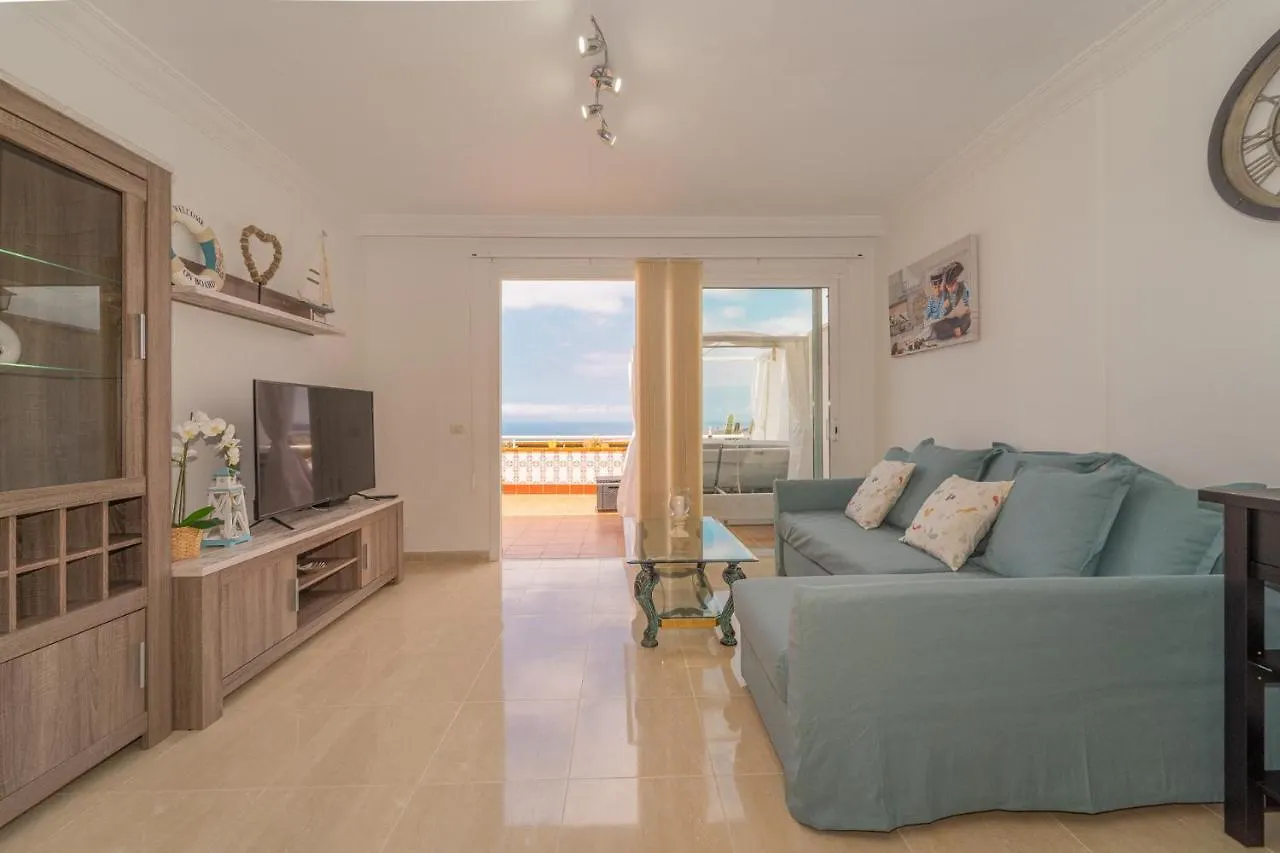 Apartmán Premium Penthouse 105M2,Bali Bed,Heated Pool,Best Sunsets Costa Adeje